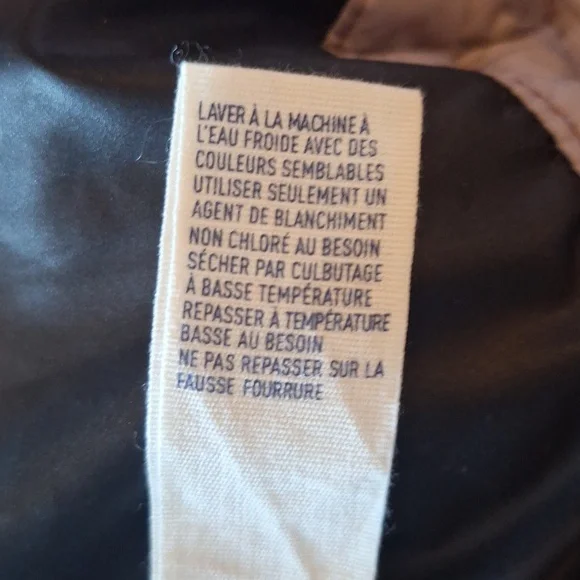 Y2K American Eagle Outfitters Lavendar Faux Fur Removable Hood Size XL/TG - Picture 12 of 12